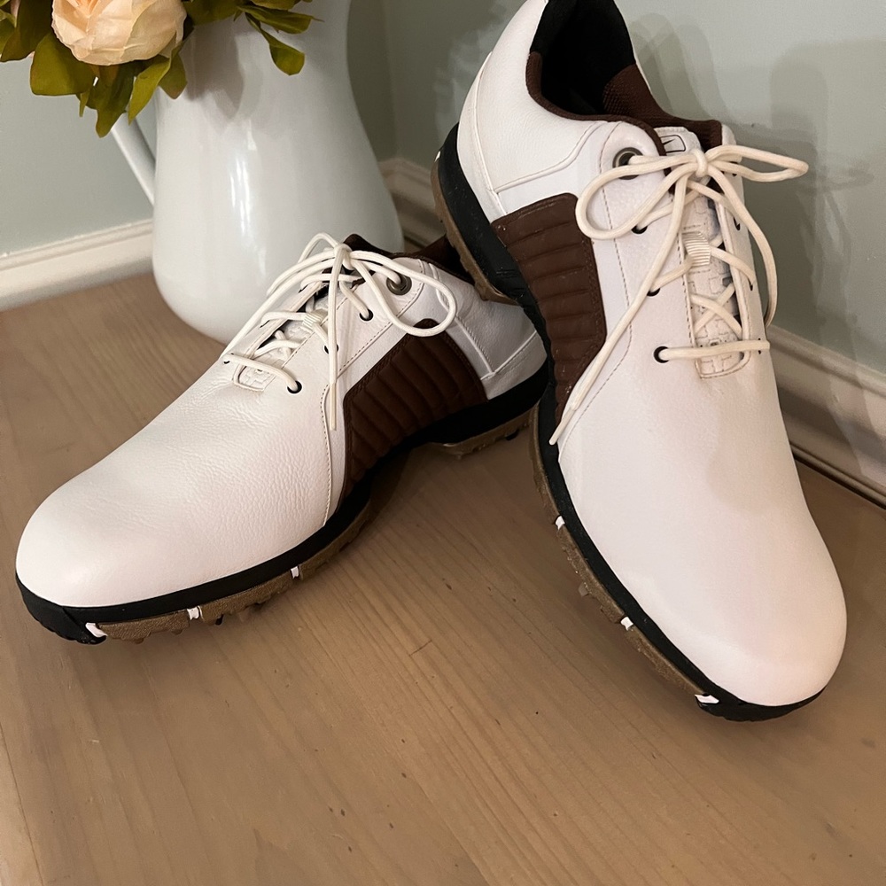 50% off. NWOT Nike Men’s Golf Shoes 11.5. Send an offer requesting 50% off.